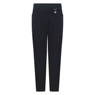 Zeco GB3039 Girls 2 Pocket Lycra Black Trousers