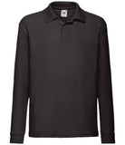 Long Sleeve Poloshirt with Logo