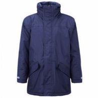 Rowan Gate Primary Navy Parka Jacket with Logo